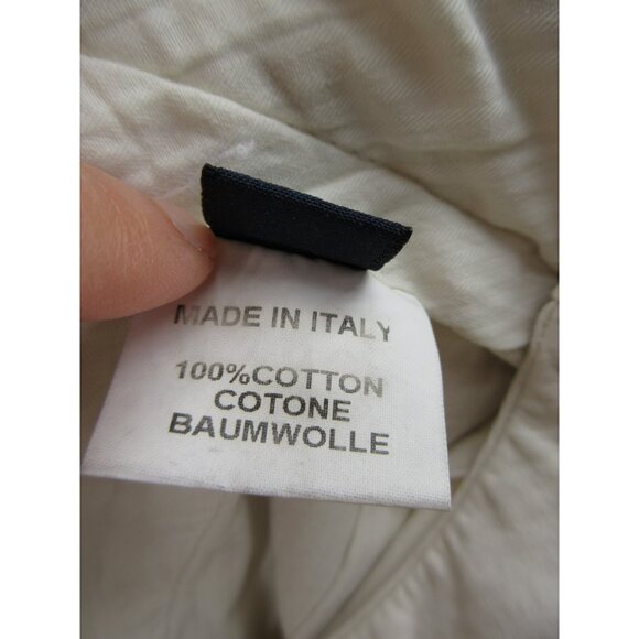 Ian Velardi Pants 32 Chino Straight Trousers Preppy Italy 32X32 * - Picture 13 of 14